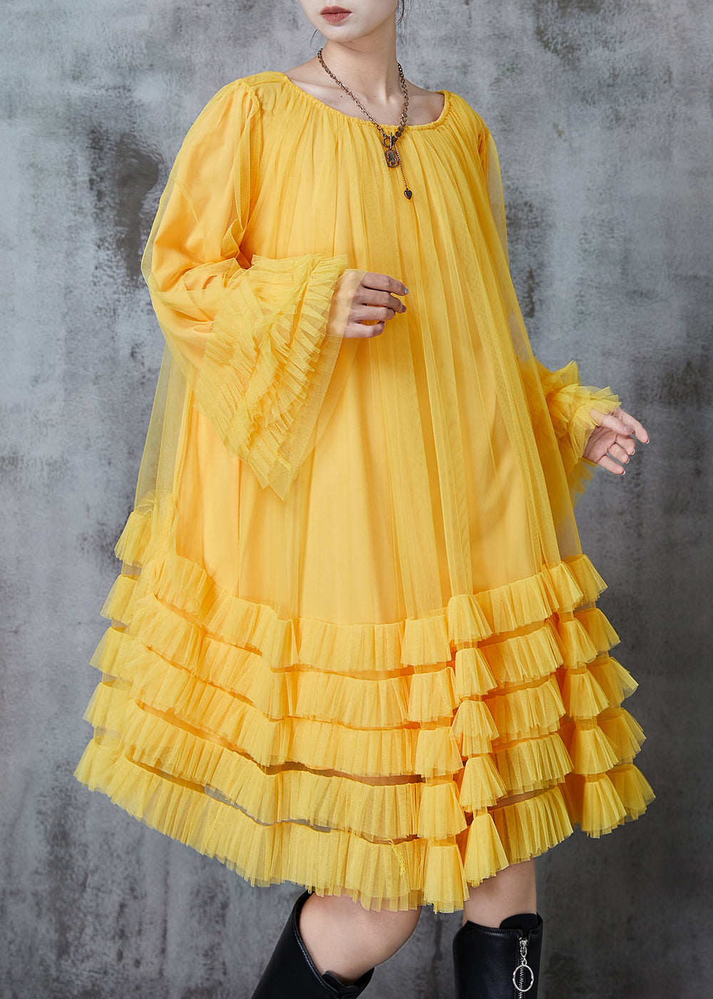 Elegantly Styled Dress for Everyday Wear
