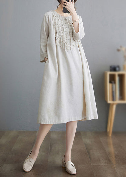 A Vintage Style Dress with Delicate Timeless Details