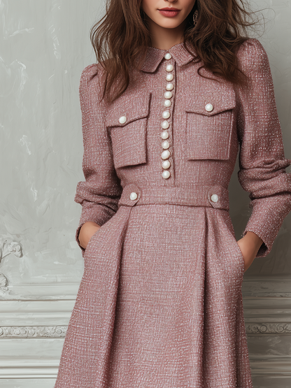 A Vintage Style Dress with Delicate Timeless Details