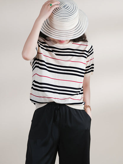 Beautifully Crafted T-Shirt in a Classic Style