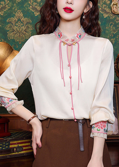 A Vintage Style Top with Delicate Timeless Details