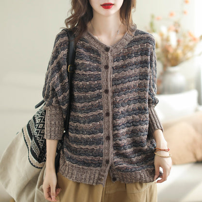 A Vintage Style Cardigan with Delicate Timeless Details