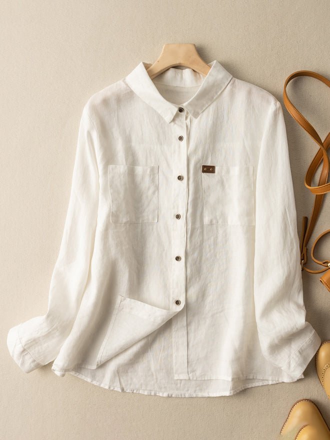A Vintage Style Shirt with Delicate Timeless Details