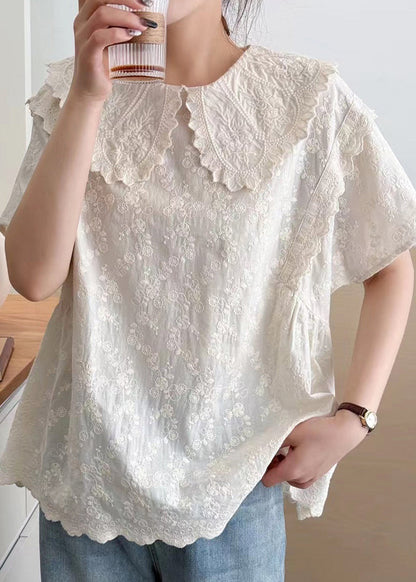 A Vintage Style Top with Delicate Timeless Details