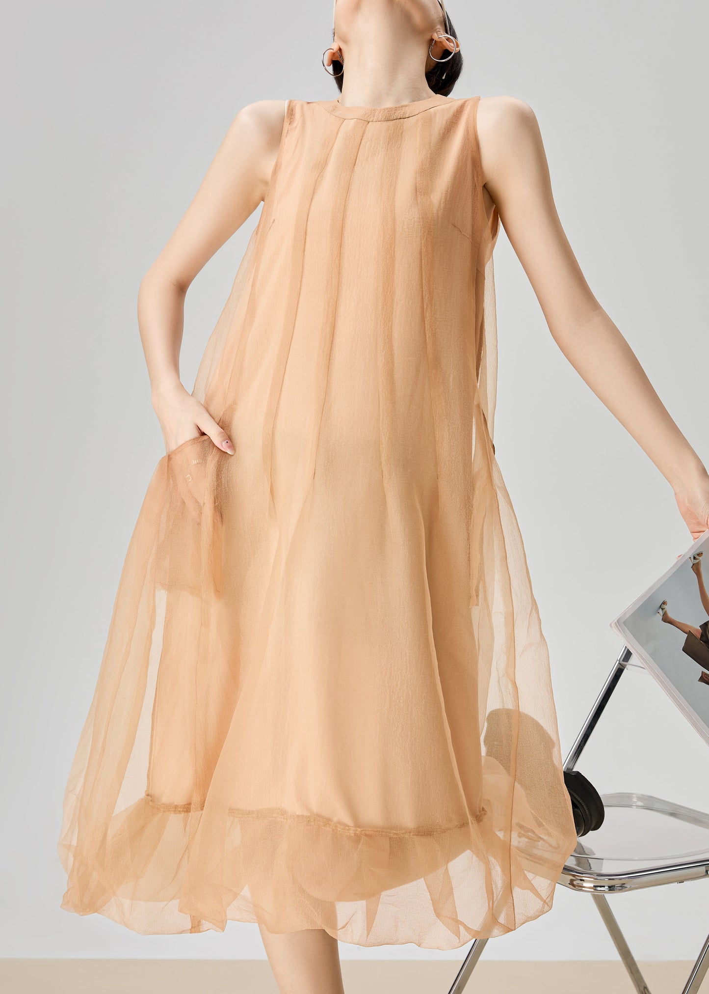Elegantly Styled Dress for Everyday Wear