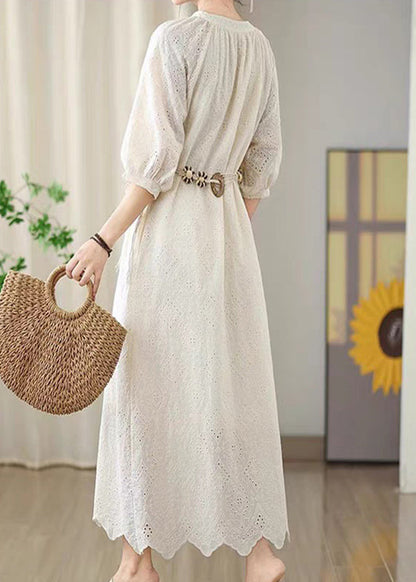 A Vintage Style Dress with Delicate Timeless Details