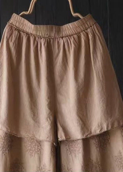 A Vintage Style Pants with Delicate Timeless Details