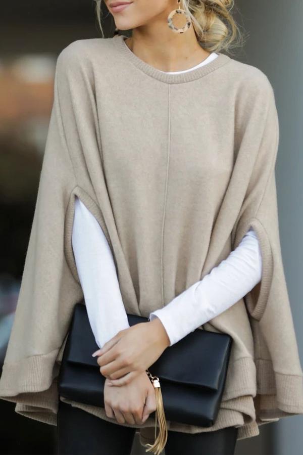 Well Tailored Sweater with a Graceful Silhouette