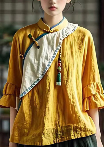 A Vintage Style Shirt with Delicate Timeless Details