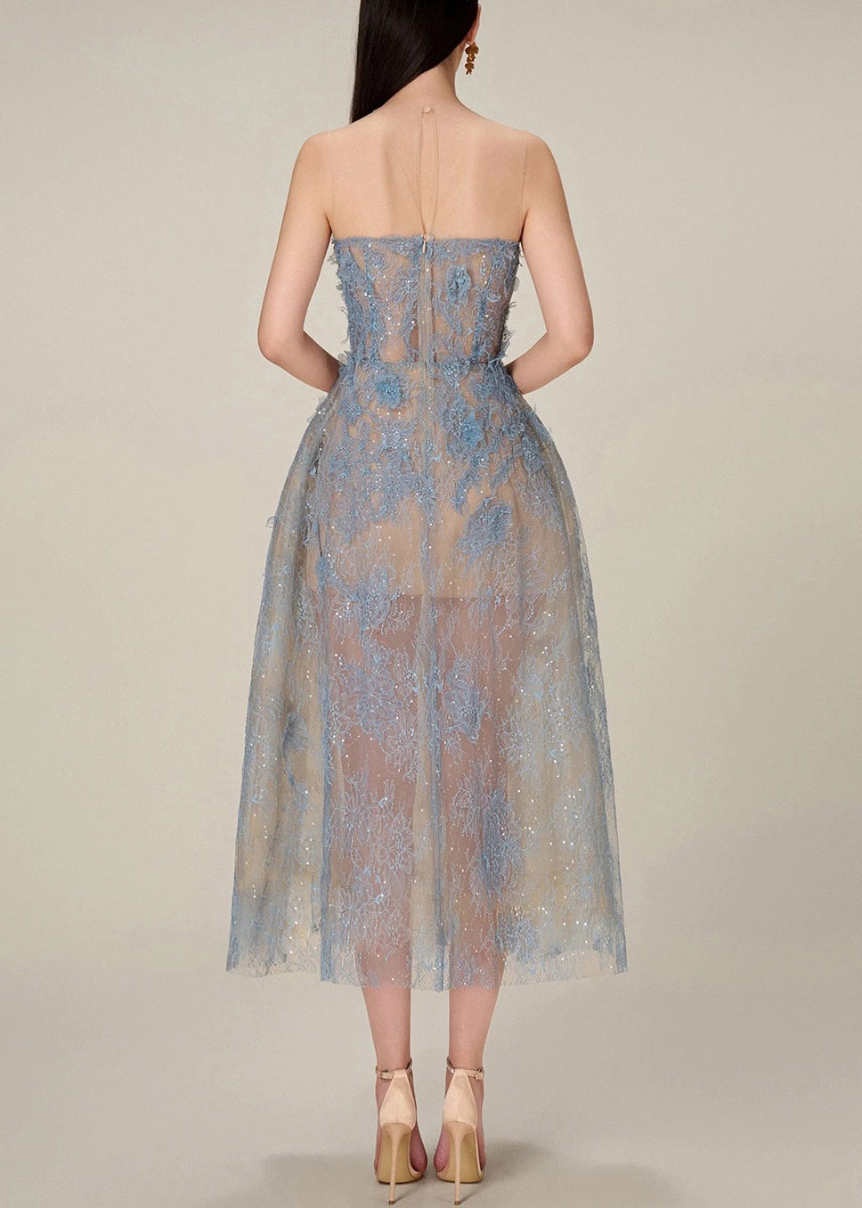 A Vintage Style Dress with Delicate Timeless Details