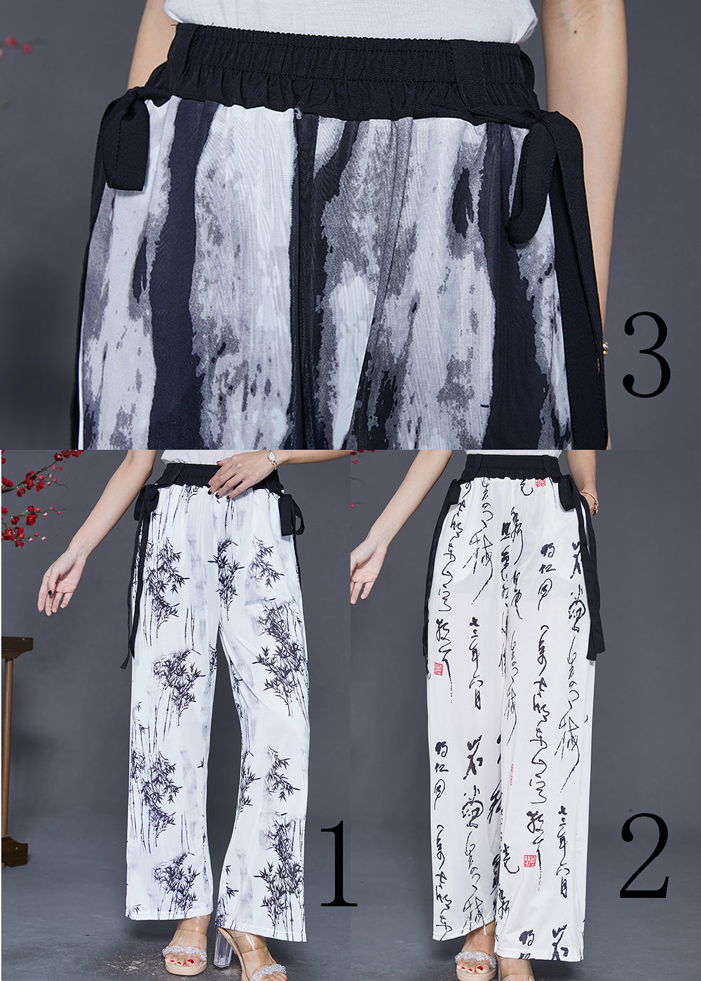 Well Tailored Pants with a Graceful Silhouette