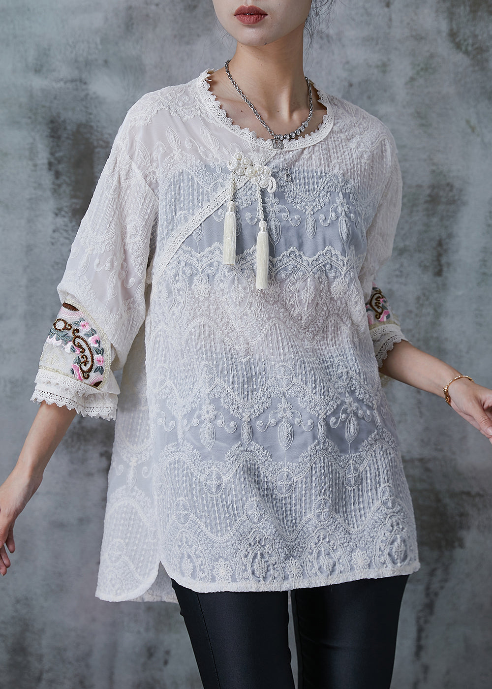 Vintage Inspired Top with a Contemporary Edge