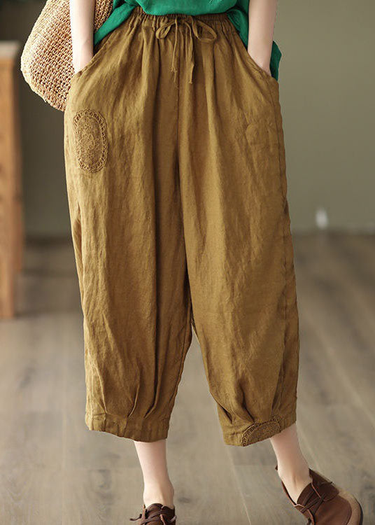 A Vintage Style Pants with Delicate Timeless Details