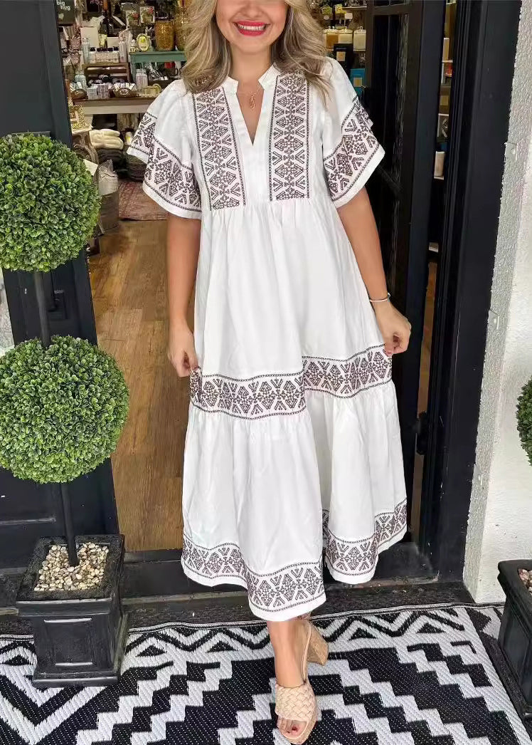 A Vintage Style Dress with Delicate Timeless Details