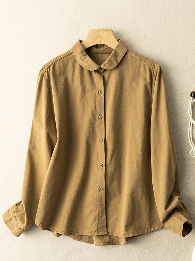 A Vintage Style Shirt with Delicate Timeless Details