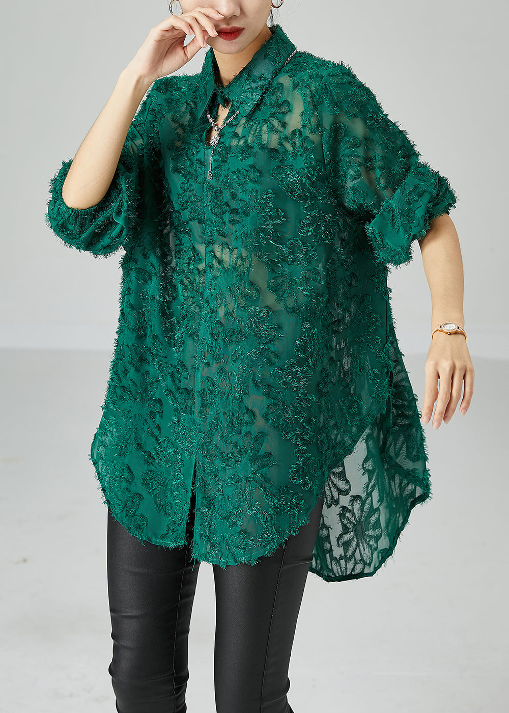 A Vintage Style Shirt with Delicate Timeless Details
