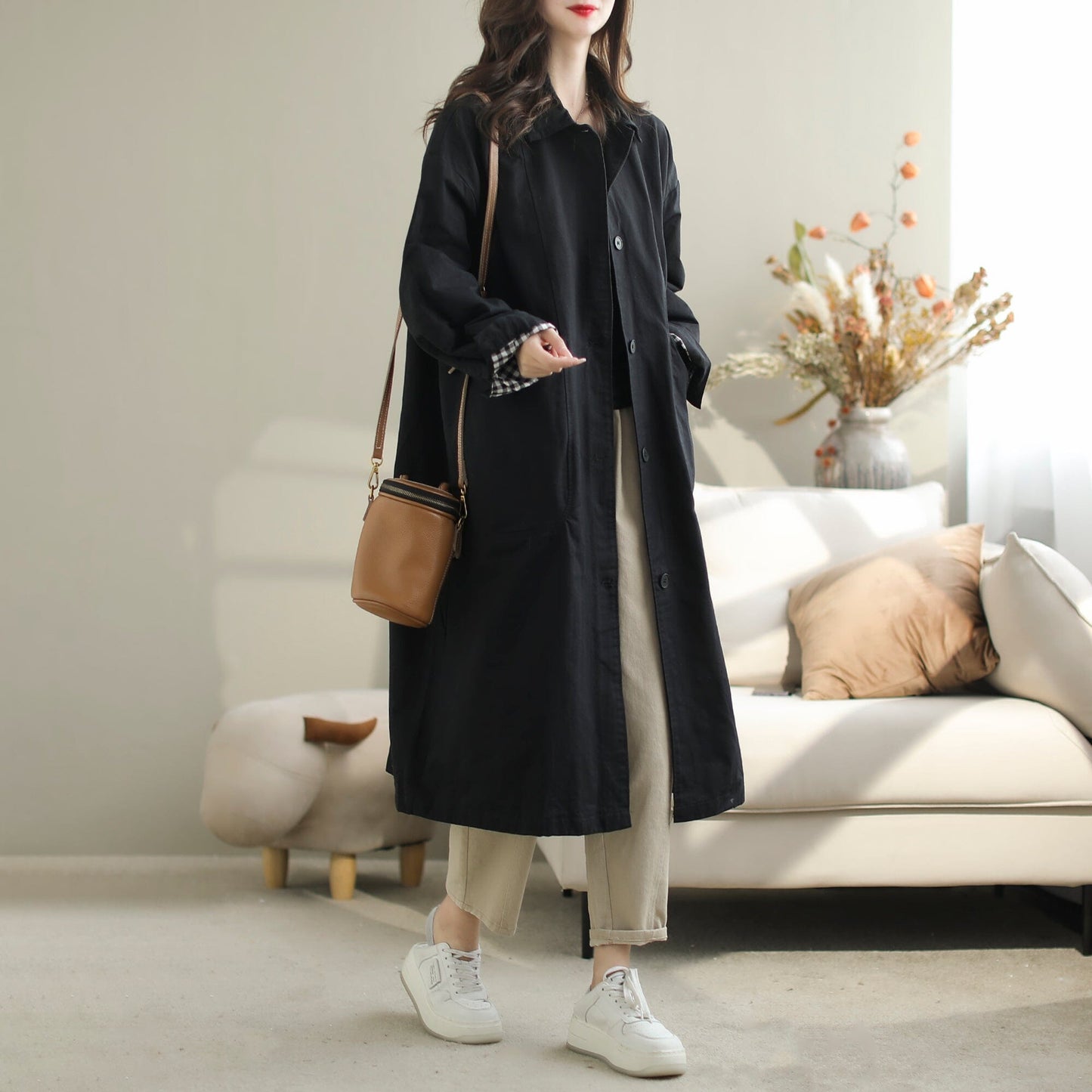 Sophisticated Coat with a Clean Classic Look