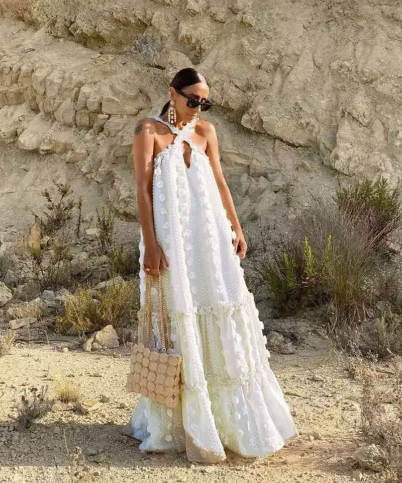 A Vintage Style Dress with Delicate Timeless Details