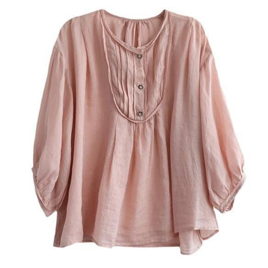 A Vintage Style Blouse with Delicate Timeless Details