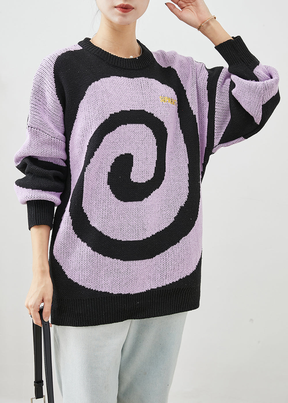 Vintage Inspired Sweater with a Contemporary Edge
