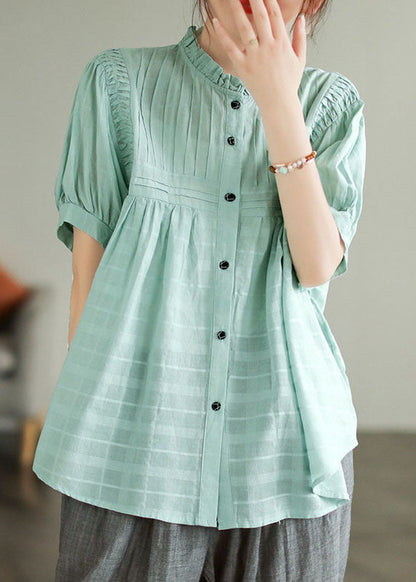 A Vintage Style Shirt with Delicate Timeless Details