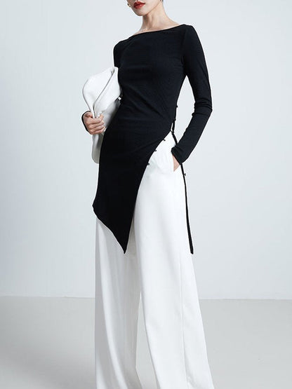 Well Tailored T-Shirt with a Graceful Silhouette