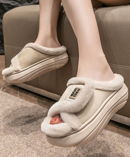 Vintage Inspired Orthopedic Slippers