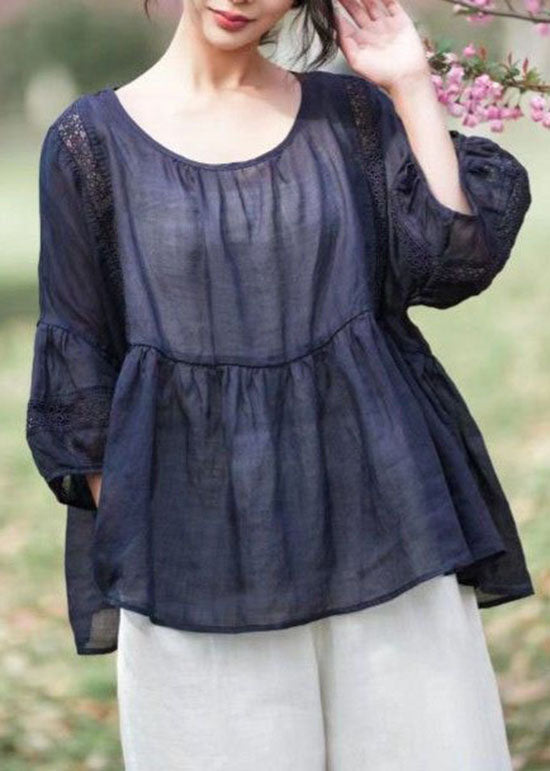 A Vintage Style Top with Delicate Timeless Details