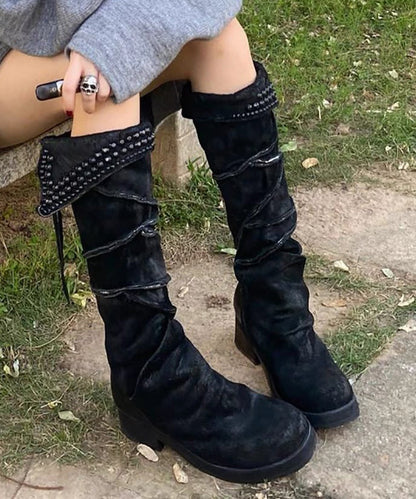 Vintage Inspired Orthopedic Boots