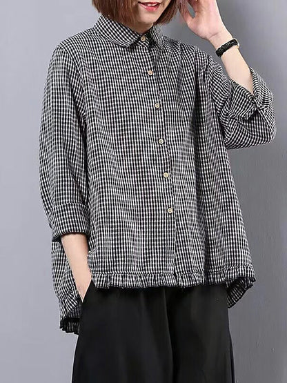 A Vintage Style Shirt with Delicate Timeless Details
