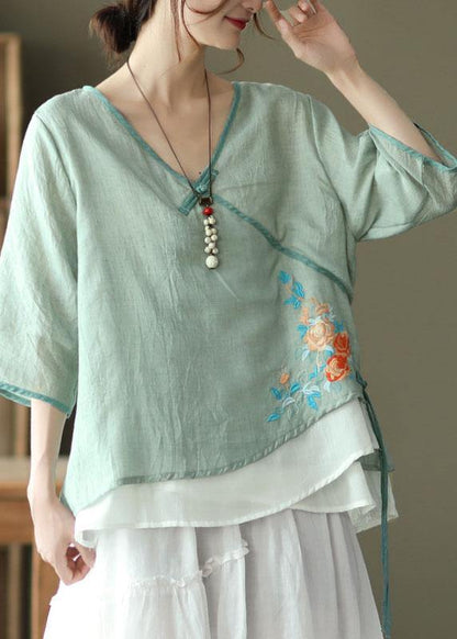A Vintage Style Top with Delicate Timeless Details