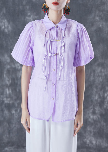 A Vintage Style Blouse with Delicate Timeless Details