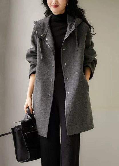 A Vintage Style Coat with Delicate Timeless Details