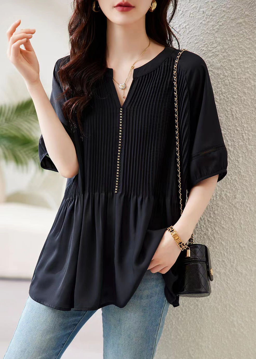A Vintage Style Top with Delicate Timeless Details