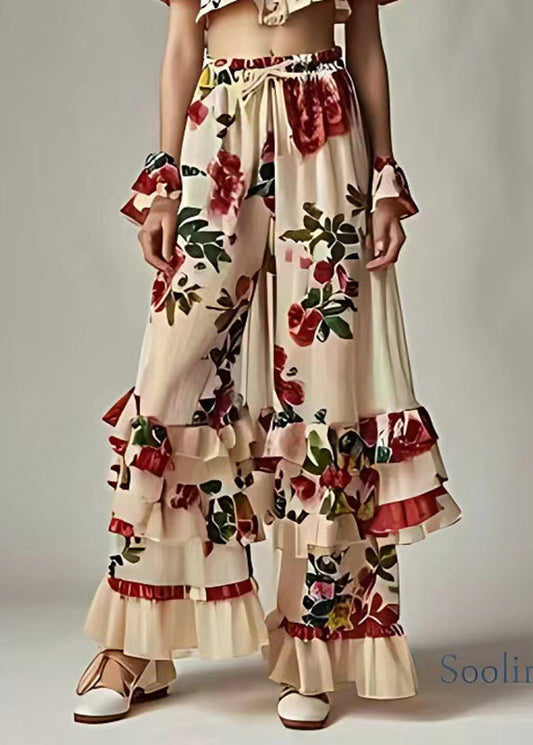 A Vintage Style Pants with Delicate Timeless Details