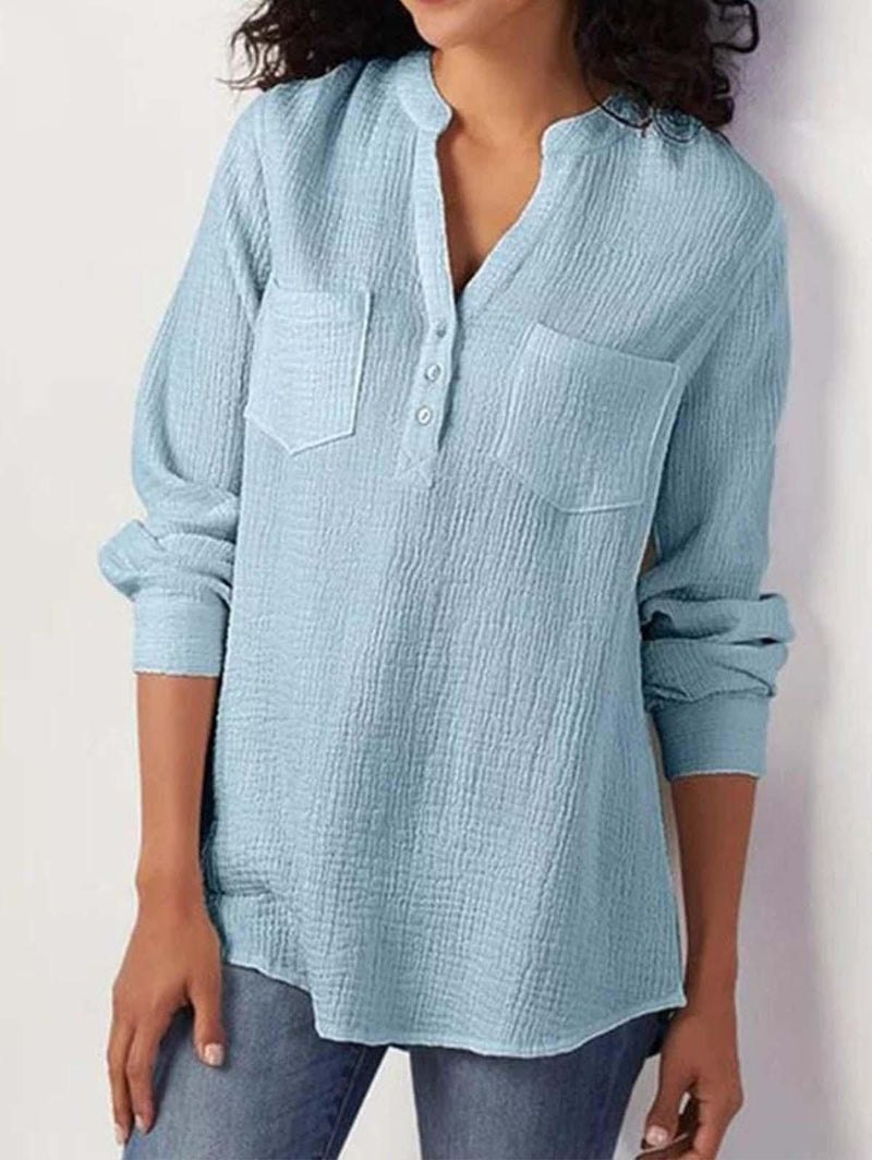Classic Vintage Blouse with a Flattering Fit