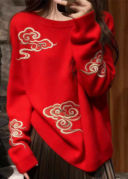 Well Tailored Sweater with a Graceful Silhouette