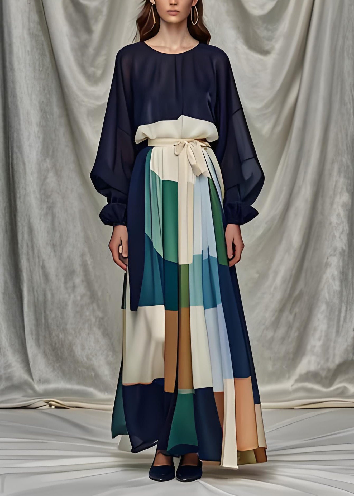 Well Tailored Dress with a Graceful Silhouette
