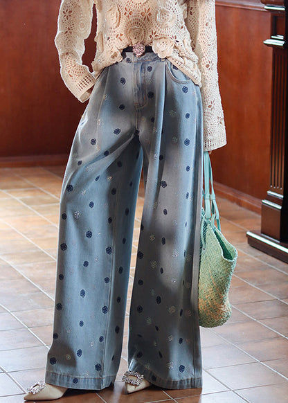 A Vintage Style Pants with Delicate Timeless Details