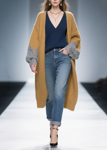 Well Tailored Cardigan with a Graceful Silhouette