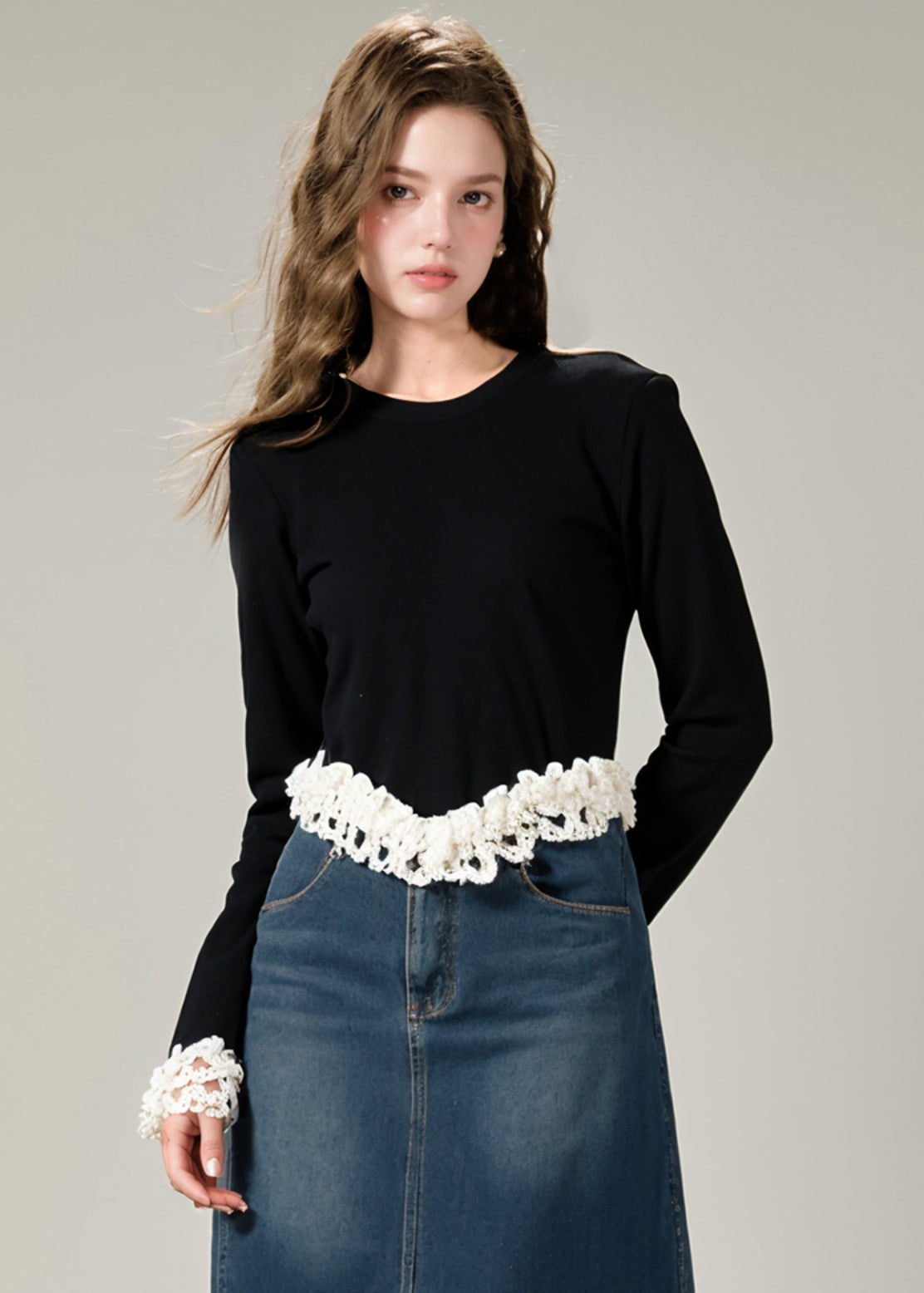 Vintage Inspired Sweater with a Contemporary Edge