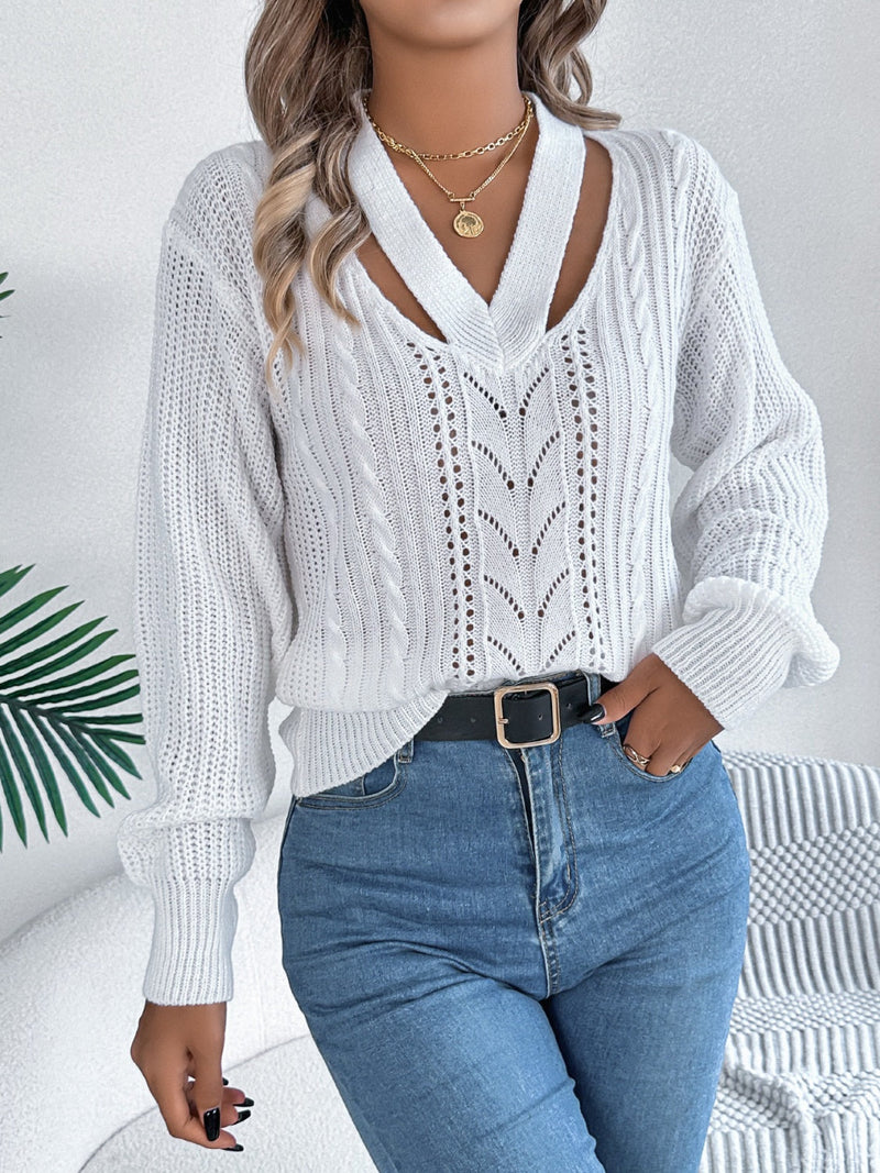 Beautifully Balanced Sweater with Timeless Character