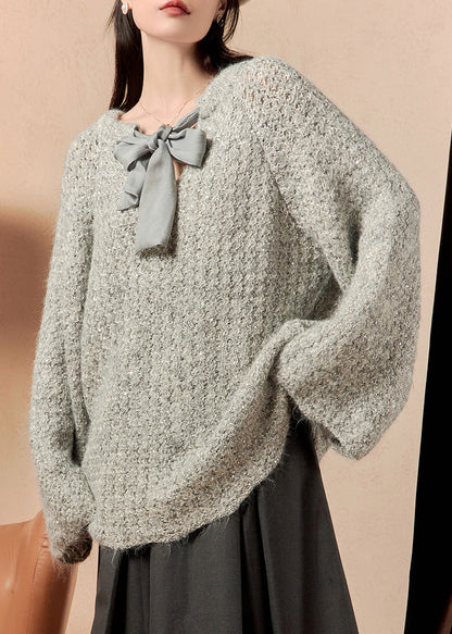 Vintage Inspired Sweater with a Contemporary Edge
