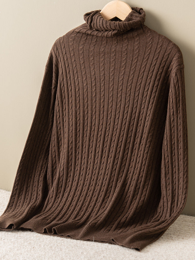 Classic Vintage Sweater with a Flattering Fit