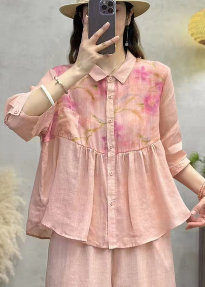 A Vintage Style Shirt with Delicate Timeless Details