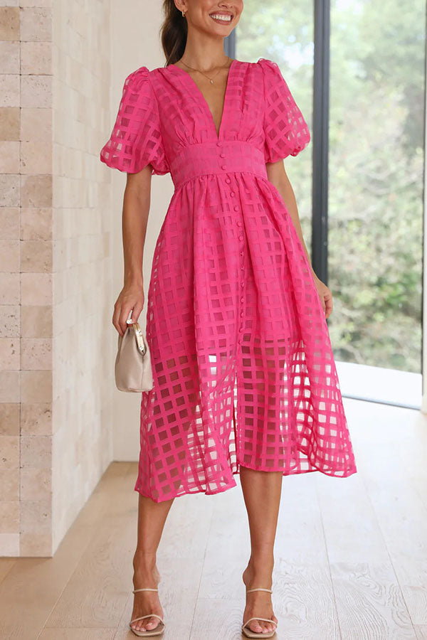 A Vintage Style Dress with Delicate Timeless Details