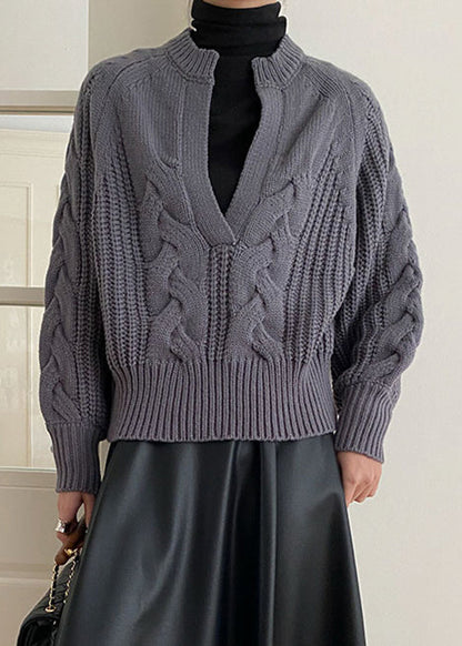 Vintage Inspired Sweater with a Contemporary Edge