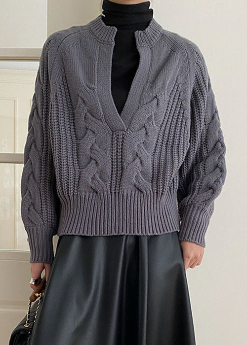 Vintage Inspired Sweater with a Contemporary Edge