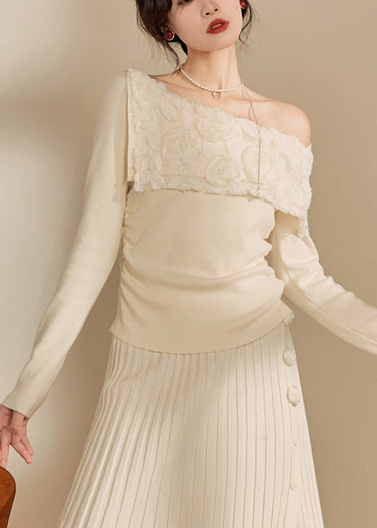 Vintage Inspired Sweater with a Contemporary Edge