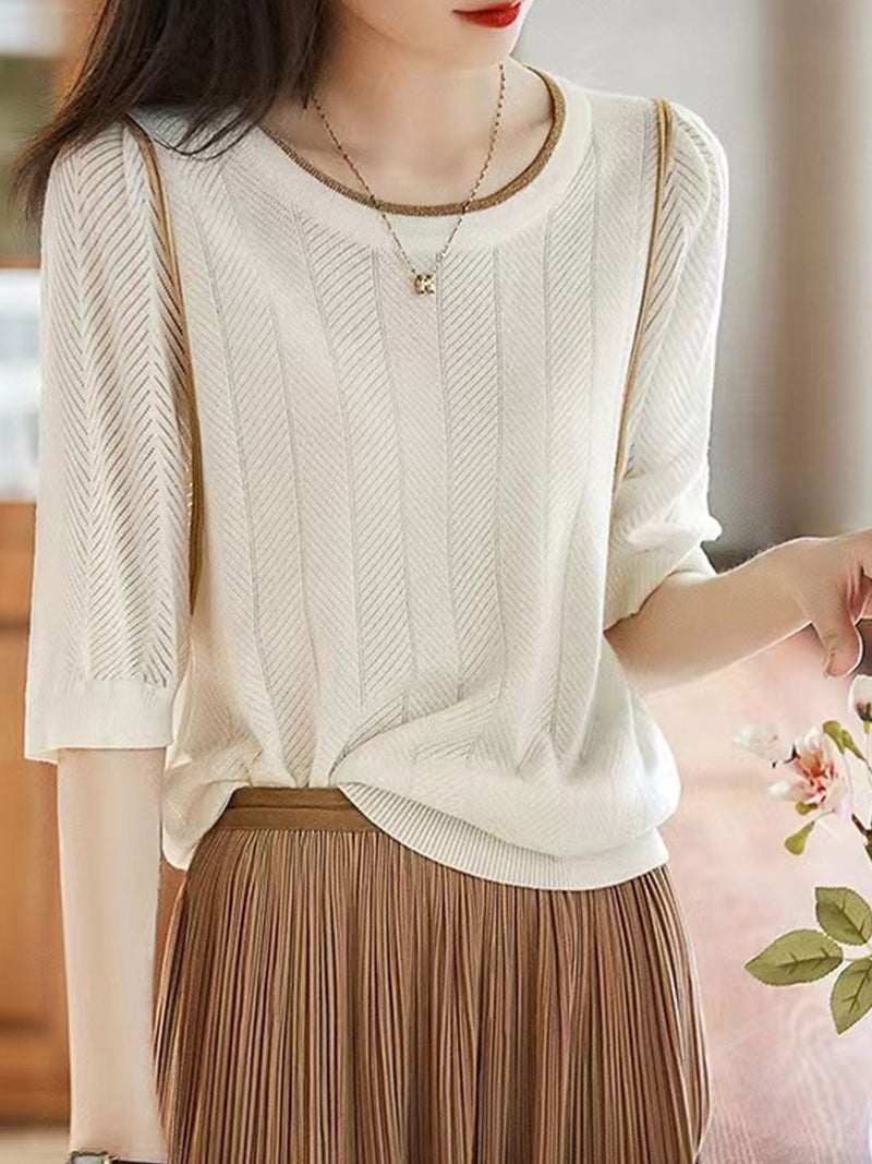 Vintage Inspired Sweater with a Contemporary Edge